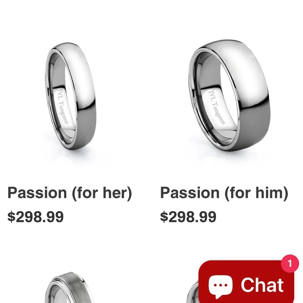 JVL Jewelry - Couples Rings